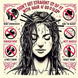 ¡Alerta! 6 razones por las que no debes irte a dormir con el pelo mojado